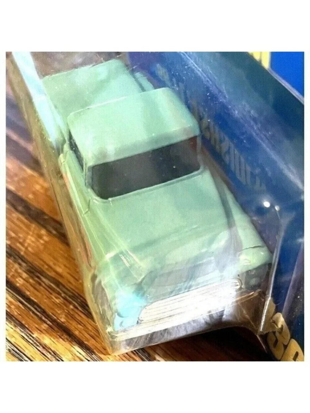 Vintage Hot Wheel Die Cast 1991 '56 Flashsider Teal Pickup Truck 136 Blue 2029